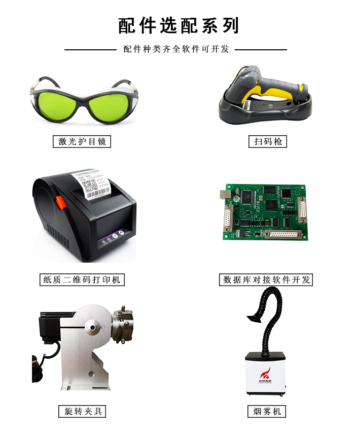 50W激光打标机配件